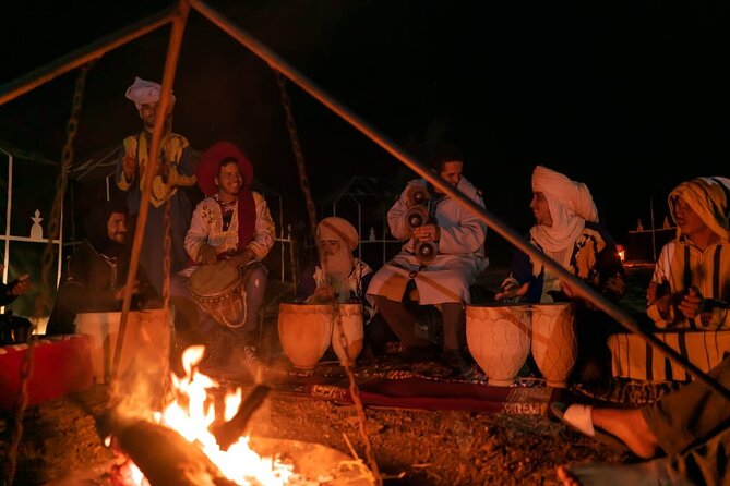1 night Camel trek in Merzouga Desert Luxury Camp NO EXTRA - Morning in the Sahara: Sunrise Camel Trek and Breakfast