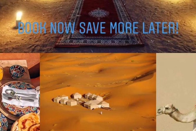 1 Night Camel Trekking Tour in Merzouga Desert Camp - A few practical tips before you go