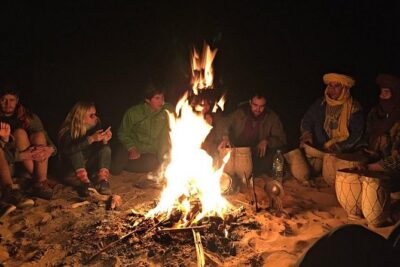 1 Night in desert Merzouga with Camel trek - Erg-Chebbi, Morocco - The camel trek timing: plan for late-afternoon and real night cold