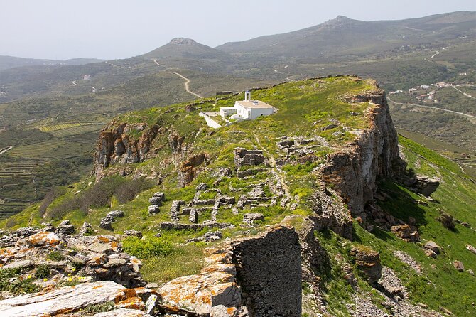 10-Day Inn-to-Inn Self-Guided Trekking Holiday Andros Trail - Cyclades - Day 5: Panachrados Monastery area and Korthi coast—Gerakonas at 550 m