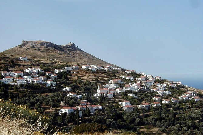 10-Day Inn-to-Inn Self-Guided Trekking Holiday Andros Trail - Cyclades - Day 7: Apoikia via Pythara ravine—shorter walk, seamanship trails, small waterfalls