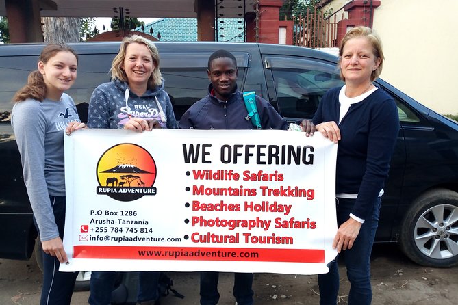 13 Days Adventure in Tanzania - Trekking and Wildlife Safari - Logistics that matter: pickup, mobile ticket, and start time