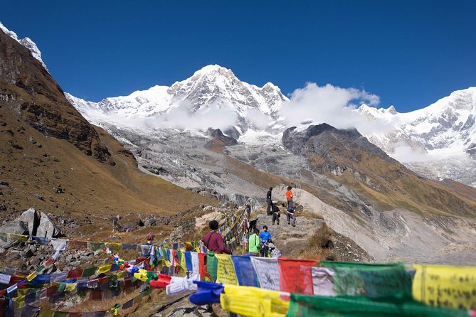 14-Day Private Annapurna Base Camp Trek - Route snapshot: from Pokhara rise to Base Camp at 4,230m