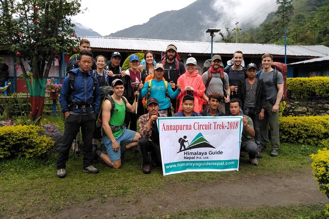 15-Day Private Annapurna Circuit Trek from Kathmandu - Ghermu and Chamje: village paths and those suspension-bridge moments