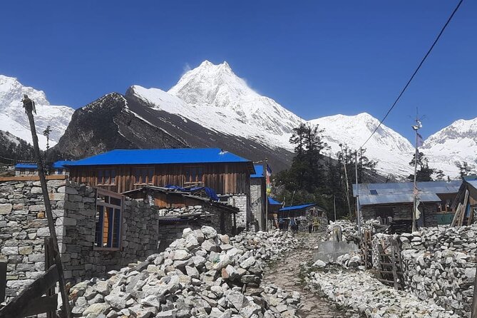 16 Day Private Manaslu Circuit Trekking - Days 6-8: Namrung, Lho Village, and the big mountain framing