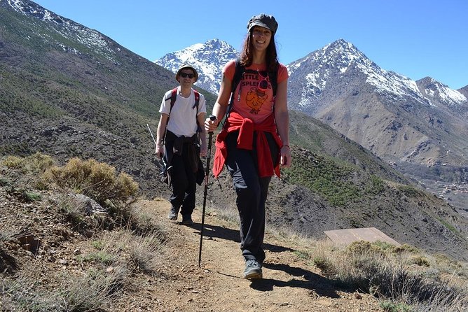 2 Day Mount Toubkal Trek 4167m - Day 1 to the refuge: Armed village, Sidi Chamharouch, and a real night at altitude