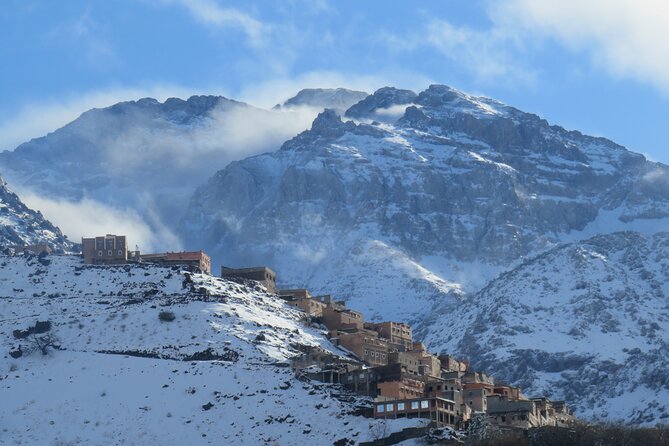 2 day mount toubkal trek ( private trek ) - Getting back to Marrakech: tea break, Imlil valley, and a smooth landing