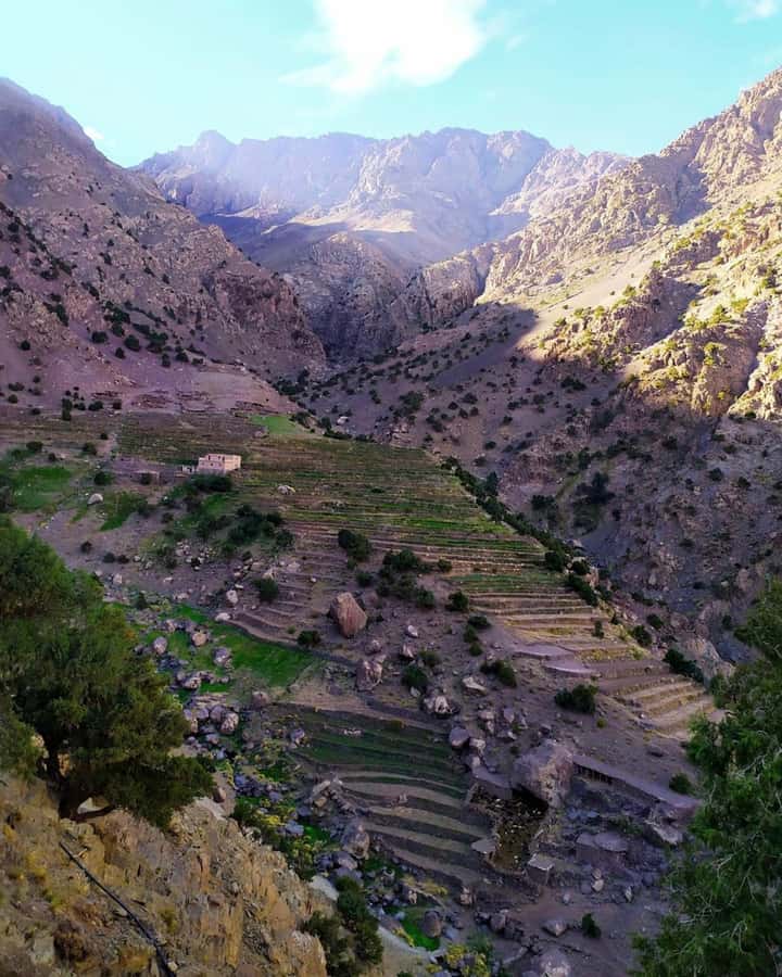 2-Day Trek, Berber Villages, and Stay in Azzaden Valley - Day Two from Id Issa to Matat: smaller climbs, big views