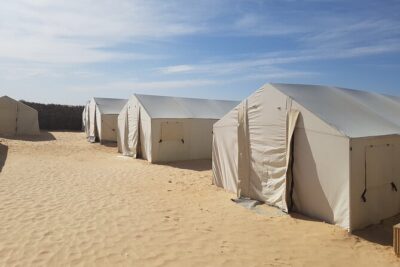 2-Day Tunisia Sahara Desert Camel Trek from Douz - Day 1: Pickup, Camel Instruction, Sunset Dunes, and Berber Campfire Night