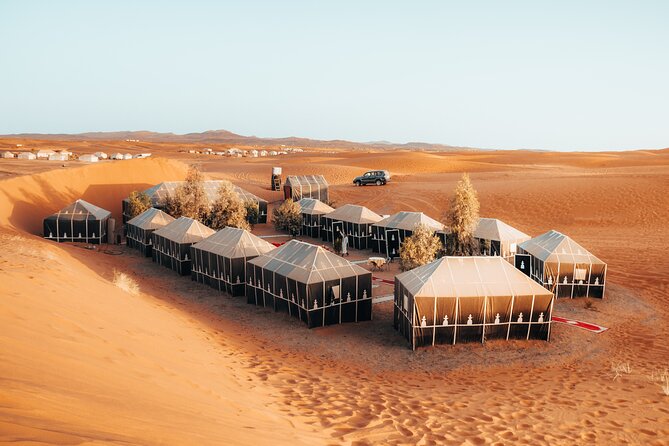 2 Days Desert Private Luxury Couple's Retreat Camel Trek + Quad - Day 3 Sunrise Feel and the Lac du Sahara Stop