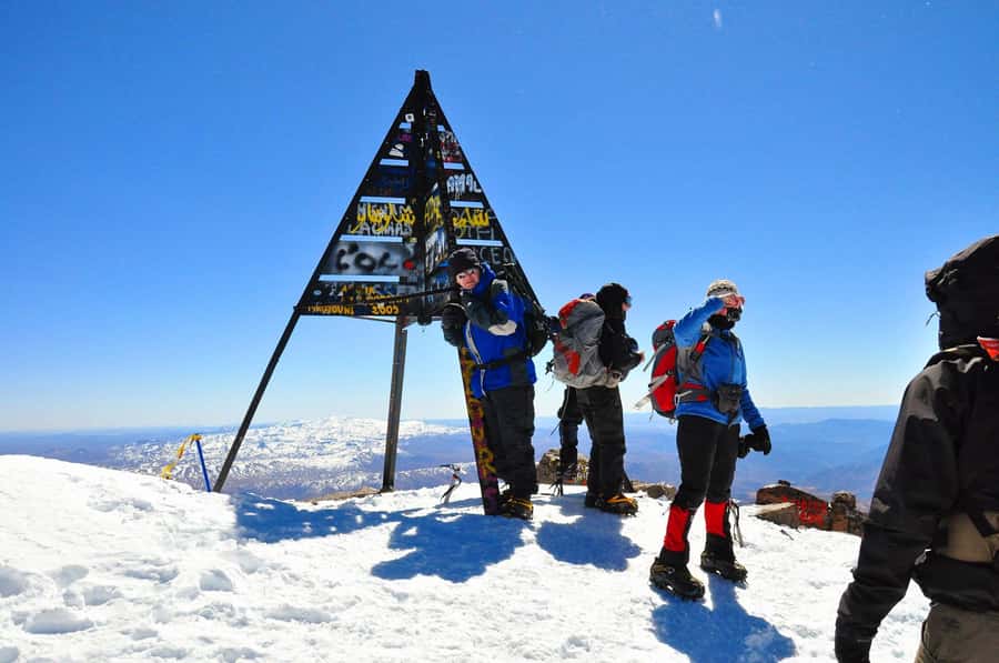2 Days Mount Toubkal ascent trek via Ait Mizane Valley - Toubkal refuge night at 3200m: tea, dinner, and sleeping high