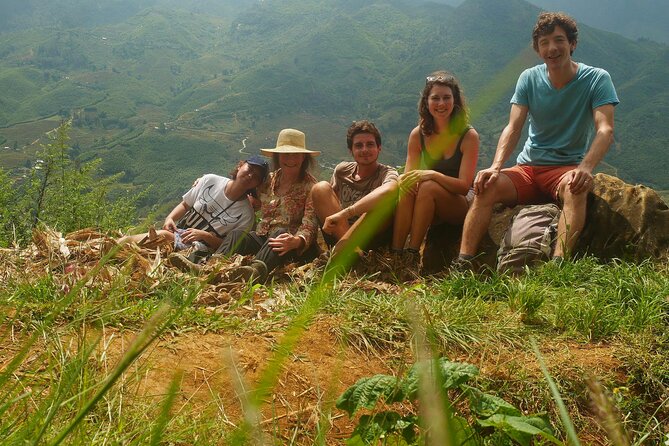 2D1N Buffalo trek by Hmong Sister House and Trekking - Day 2: Rice fields at sunrise, a Red Dao village stop, and the trail down to a waterfall