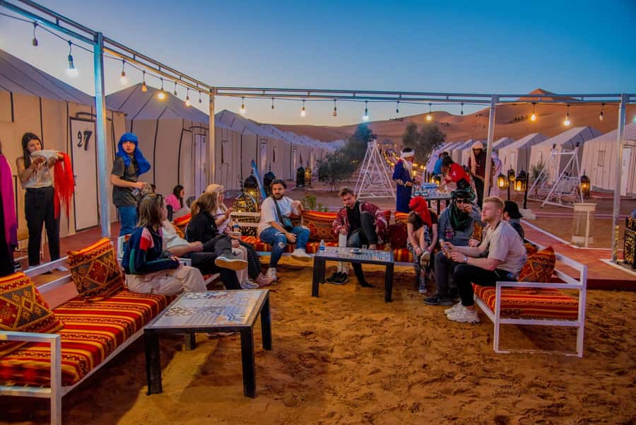 3-Day Sahara Tour Marrakech to Agadir + Camel & Quad - Camel Sunset in Erg Chebbi, Sandboarding, and a Camp Night Under Stars