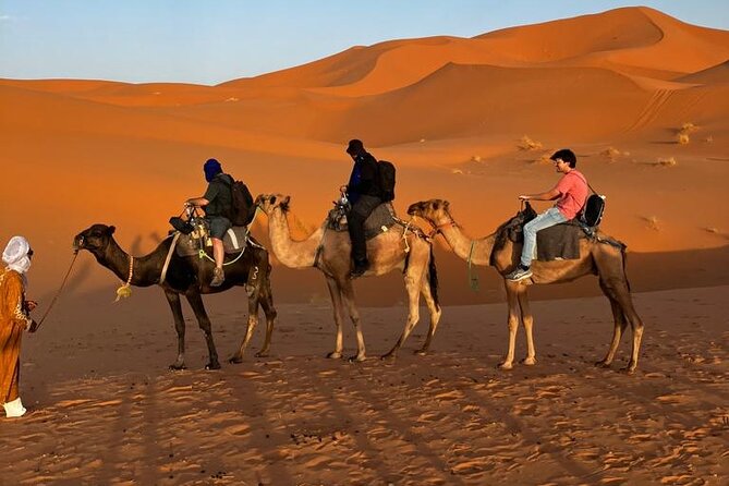 3-Day Tour to Merzouga Erg Chebbi visiting villages & Camel trek - Desert camp in Marzouga: comfort, stars, and what to expect from electricity
