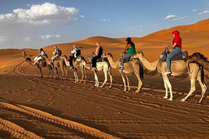 3-Day Tour to Merzouga Erg Chebbi visiting villages & Camel trek - Day 3 back to Marrakech: making the long drive feel easier
