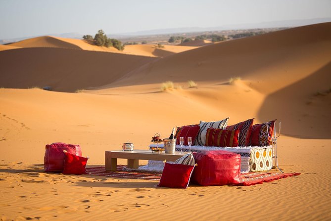 3-Day Tour to Merzouga Erg Chebbi with Food & Camel Trek - Camel trek to Erg Chebbi: sunset dunes and camp dinner under stars