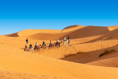 3-Days from Marrakech to Merzouga Tour with Camel Trek - Atlas Mountains first day: Jemaa el-Fnaa, Tizi n’Tichka, and Ait Ben Haddou