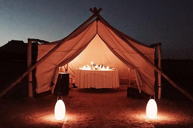 3 Days: Private Desert Tour from Marrakech to Merzouga via Atlas & Camel Trek - Erg Chebbi dunes at night: camel trek and desert bivouac