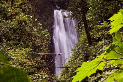 3-in-1 Monteverde Cloud Forest Waterfalls, Wild Trekking and Horseback Riding - Bridges, Water Sounds, and When Swimming Makes Sense