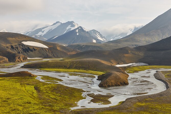 4 Days Laugavegur Trekking Tour - Day 2: Obsidian Desert to Jökultungur Views and a River Crossing