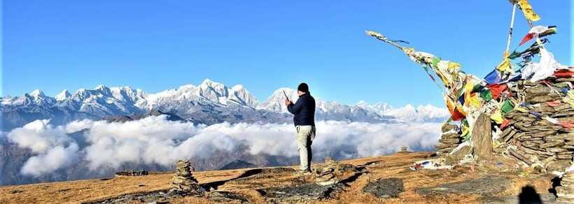 4 Days Pikey Peak Trek : The Best View of Mt Everest - Trail and altitude: rhododendron forests, meadows, and 4,065m safety