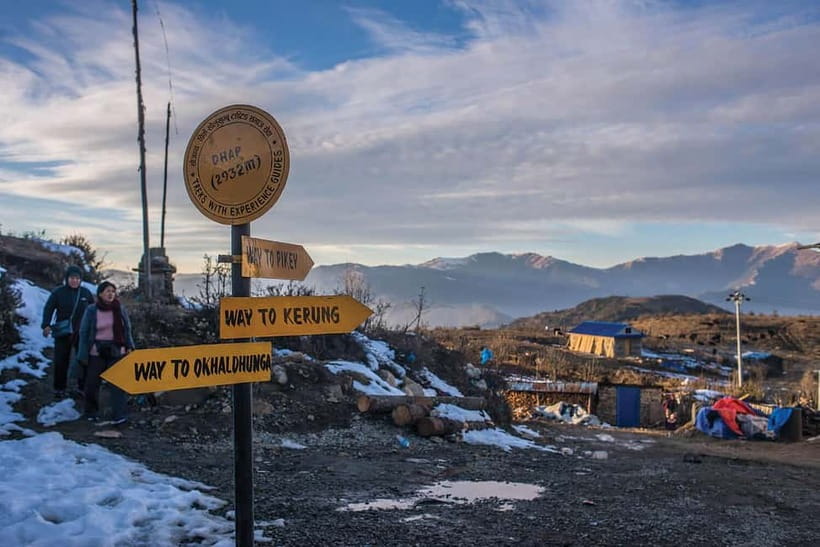 4 Days Pikey Peak Trek : The Best View of Mt Everest - Day 1: Sunkoshi River to Jhapre lodge in Kerung country