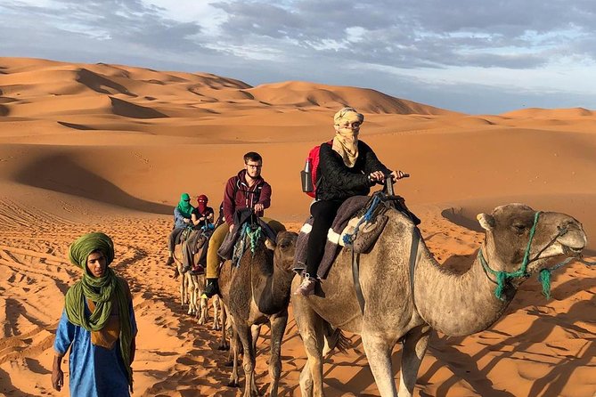 4 Days: Private Desert Tour from Marrakech to Merzouga & Camel Trek - Sunrise in the dunes, then Rissani and beyond