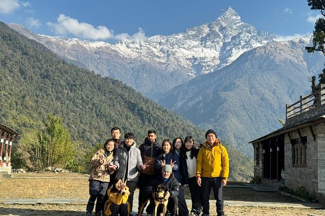 5 Day Mardi Himal Base Camp Trek in Pokhara - Day 2: Pitam Deurali to Low Camp in rhododendron country