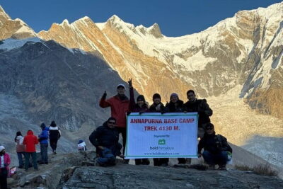 5 Day Private Guided Trekking in Annapurna Base Camp - Rhododendron climb to Machhapuchchhre Base Camp and Annapurna Base Camp