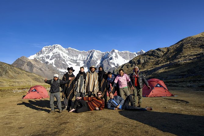 6 day Rainbow Mountain x Ausangate Trek - FlashpackerConnect - Day 3: Qampa pass (5051m), Surapampa lunch, and the moraine walk