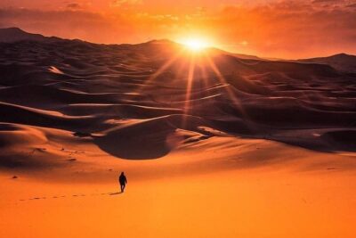 6 days trekking To The heart of Desert - Erg Zahar day: 4 hours of walking split morning and evening