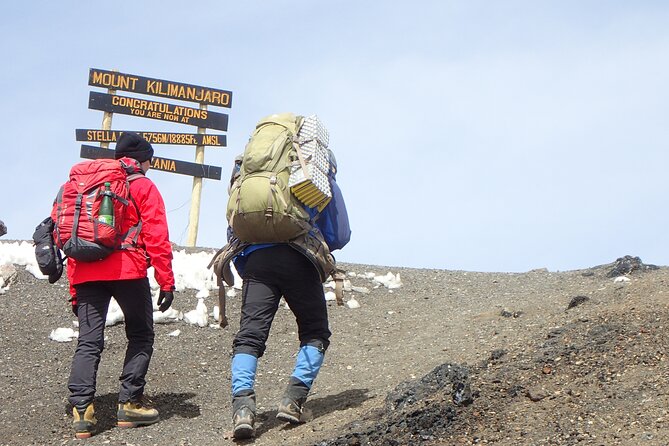 7-Day Kilimanjaro Trekking Tour via Machame Route - Day 6: midnight start, pole pole to Stella Point, then Uhuru Peak at 5895m