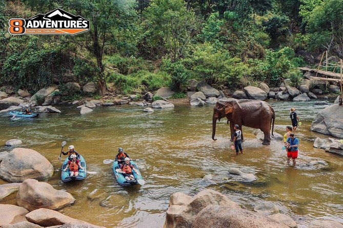 8KM White Water Rafting and 3HRS Jungle Trekking Adventure - Gear up at camp: helmets, life jackets, and real comfort