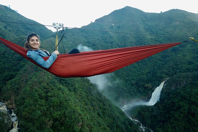 Aerial Hammocks, Zip and Waterfall Trek on Medellin Private Tour - A Day of Ziplines and Waterfalls Near Medellín