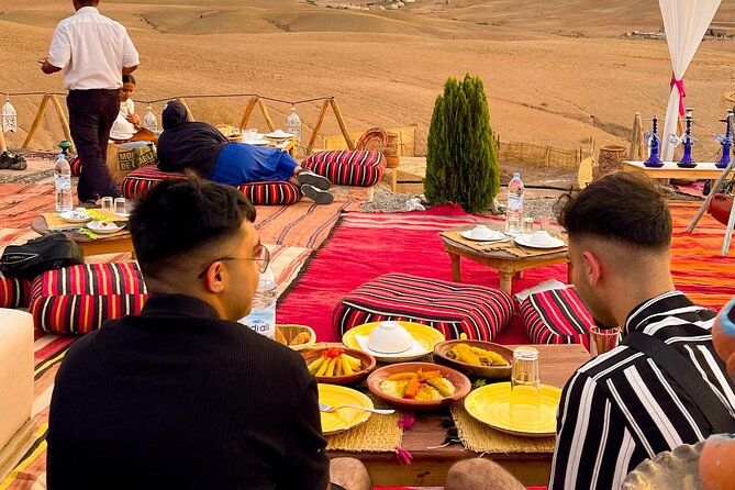 Agafay Desert: Camel Trek, Quad Biking Adventure, Dinner Show - Camel trek: calm riding with Berber scenery and real patience