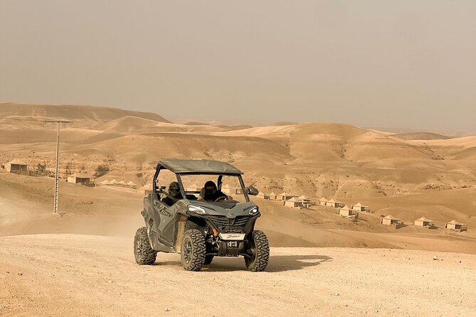 Agafay Desert: Camel Trek, Quad Biking Adventure, Dinner Show - Sunset dinner show: Moroccan food, music, and traditional dance