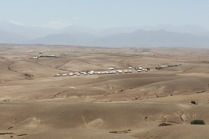 AGAFAY DESERT: Exclusive Sunset Camel Trek with Dinner in Agafay - Stony Agafay Desert: The quick escape from Marrakech noise