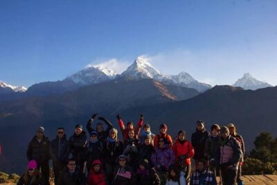 Annapurna Base Camp Short trek - Pokhara to Ghandruk and Kimrong: first real altitude, first major views