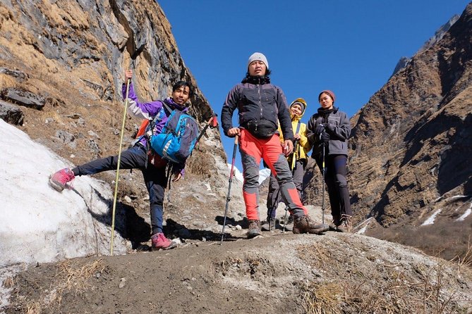 Annapurna Base Camp Trek - 10 Days - First trekking days: Chhomrong and the rhododendron-to-rock feel