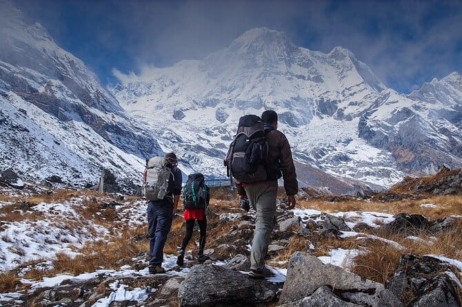 Annapurna Base Camp Trek - Tadapani to Gurjung to Chhomrong: Climb, Crossings, and Village Life
