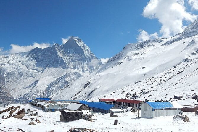 Annapurna Base Camp Trek - Getting into the Annapurna Conservation area at Birethanti
