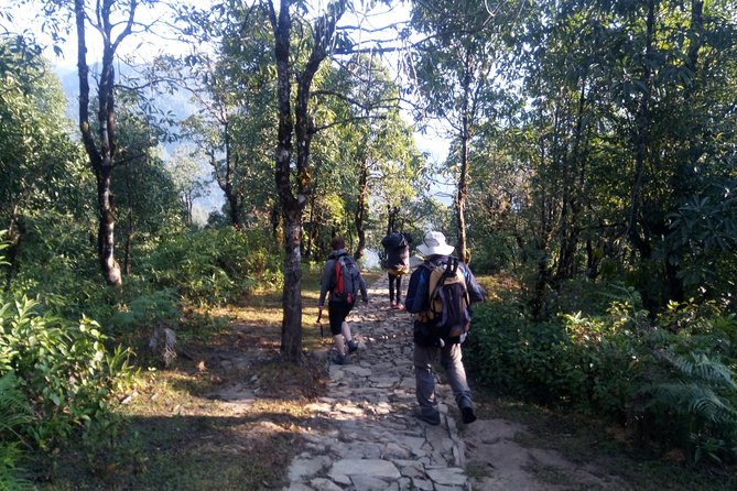 Annapurna Sunrise Trek - Kathmandu to Pokhara by tourist bus, plus an easy lakeside recovery