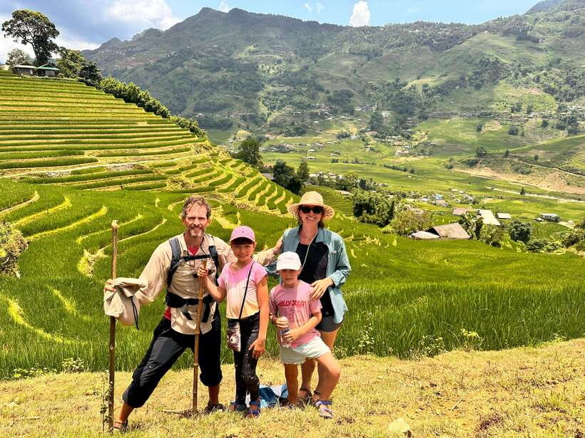 AUTHENIC 2D1N Trek & Bungalow Retreat with Dinh Hmong Family - Day 2: bamboo forest trekking to Giang Ta Chai waterfall