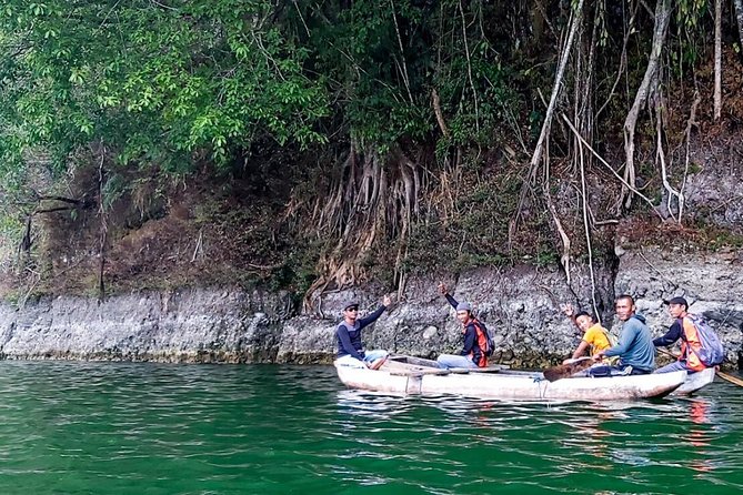 Bali Jungle Trekking and Lake Canoeing Tour - Tamblingan Lake jungle walk: banyan trees and forest separation