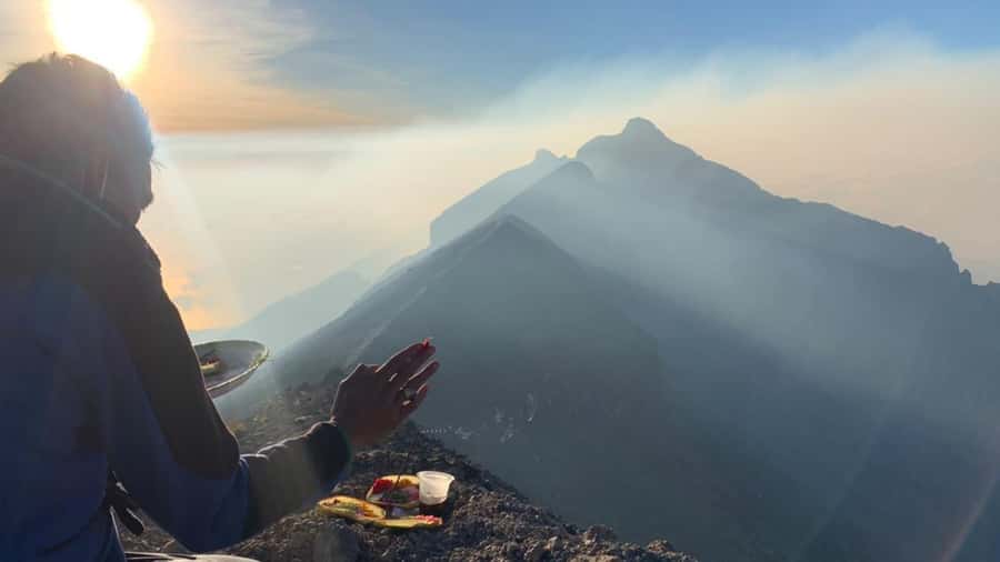 Bali: Mount Agung Sunrise Trekking Tour with Hotel Pickup - Besakih Temple at night: the moment the mountain feels real