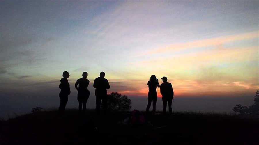 Bali: Mount Batur Sunset Trek with Picnic - What You’ll See Before the Summit: Caldera Views and Black Lava