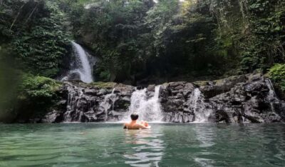 Bali: Mt Batur Sunrise Trek & Taman Sari Waterfall Adventure - Before sunrise on the trail: what the hike feels like