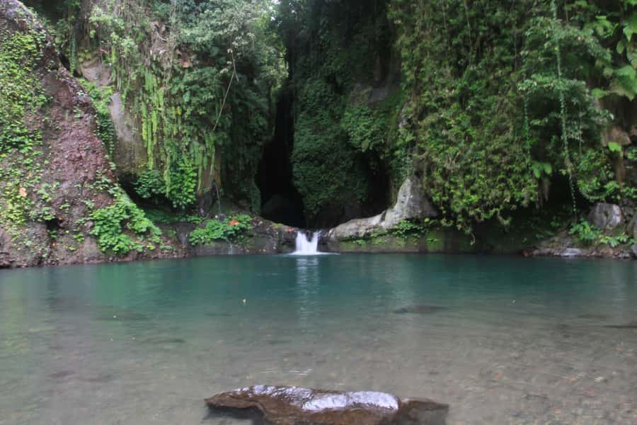 Bali: Sambangan Waterfalls Trekking, Sliding, & Jumping Trip - Blue Lagoon and Secret Garden: canyon swimming with real-world views