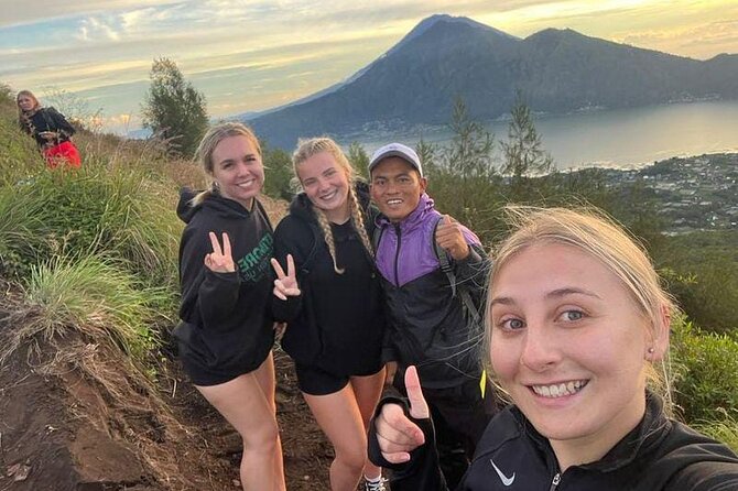 Batur Volcano Trekking And Hot Spring Private Guided Tour - Exploring the crater before you head back down