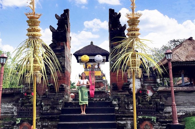 Best of Bali Water Temple and UNISCO Rice Terrace Trek - Extra Stops: Treetop Adventure Park and Secret Garden Village